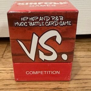 Hip Hop R&B Music Card Game Challenge - NEW AND SEALED
